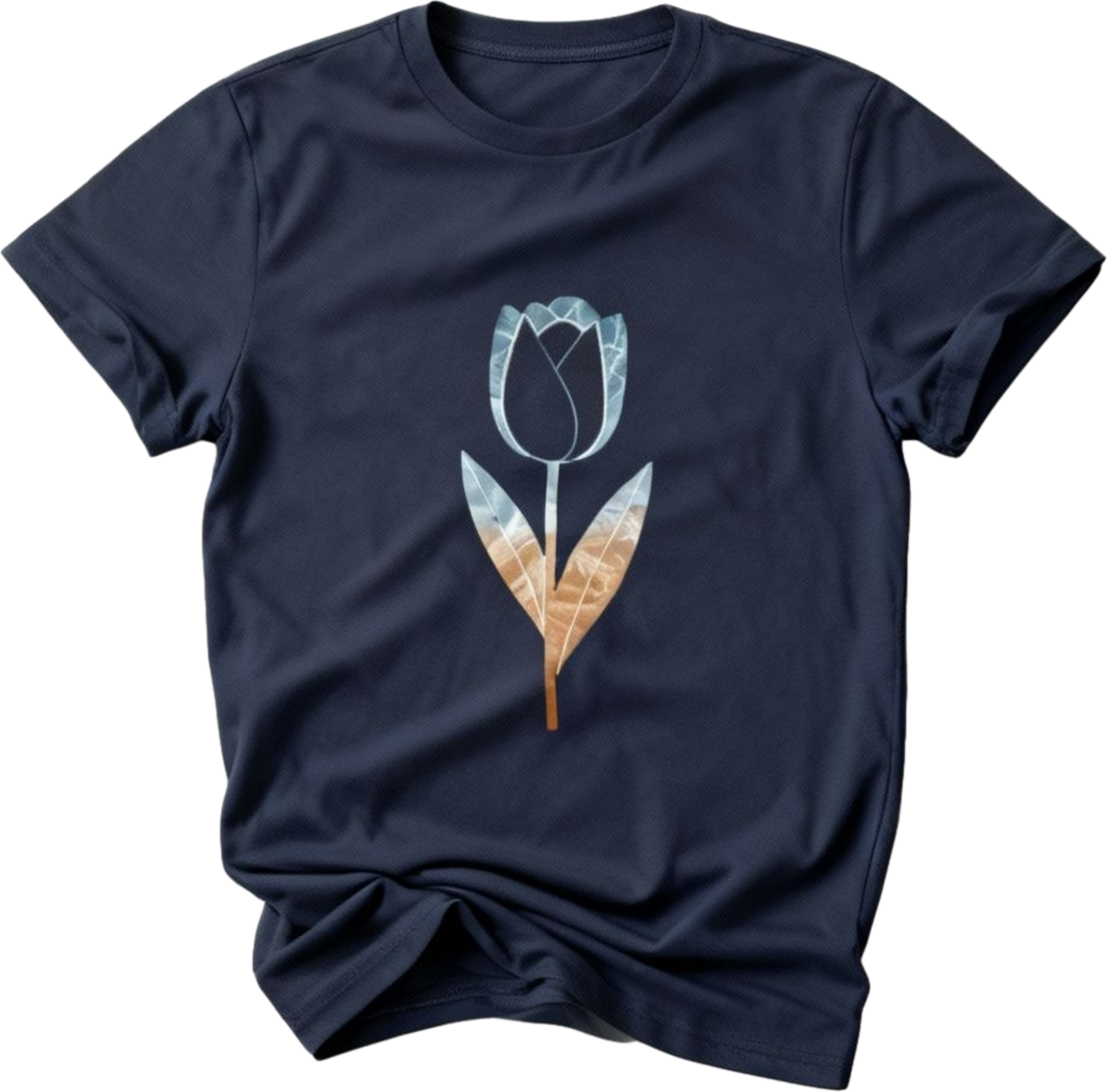 Tulpe Kunst Unisex/Herren Shirt