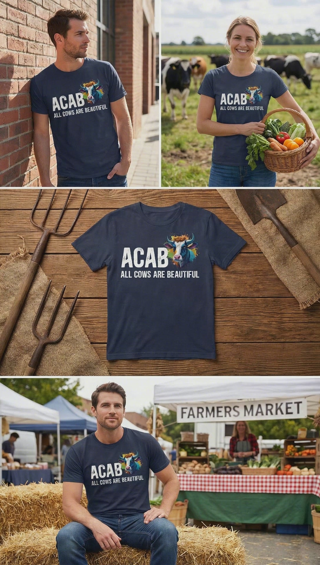 ACAB Unisex/Herren Shirt